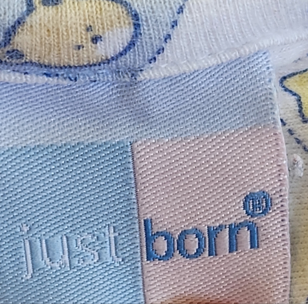 Vintage JUST BORN Baby Blanket You Are My Sunshine Sun Pastel 90s Y2K READ - Picture 7 of 14